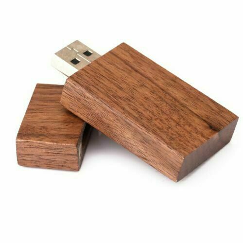 Wooden usb memory flash - wooden,