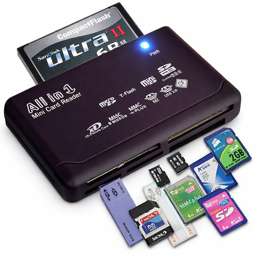 Usb memory card reader xd - cf,