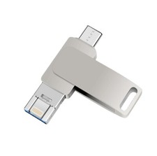 3 in 1 USB 128 Gb 3.0 Flash